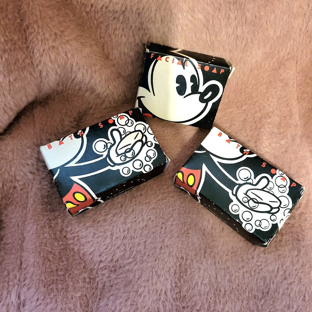 Kids Cartoon Character Soap Set - Black and White